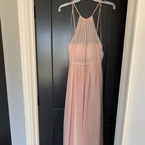 Bill Levkoff shell pink bridesmaid dress - NWT